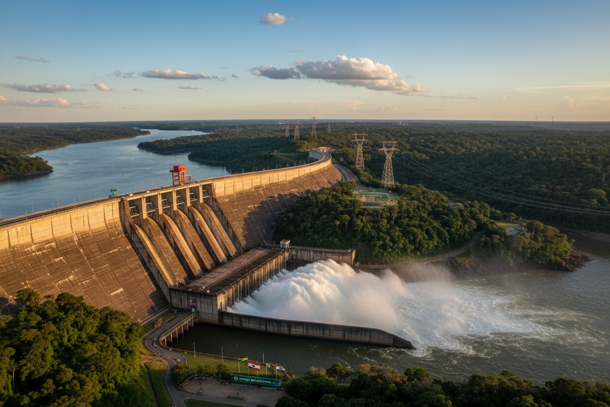 imagem da itaipu